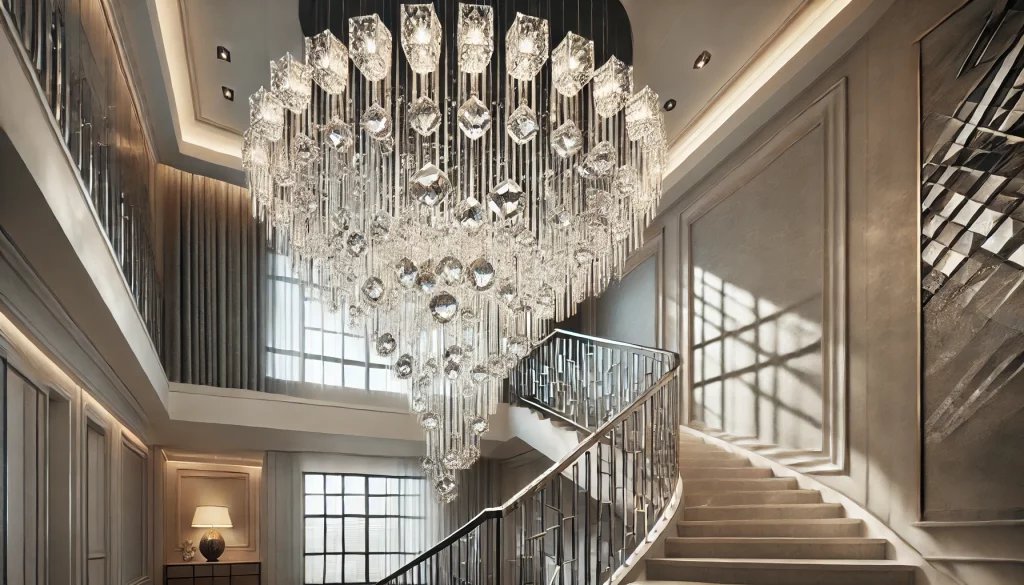 05 - Sparkle And Shine With Staircase Crystal Ideas