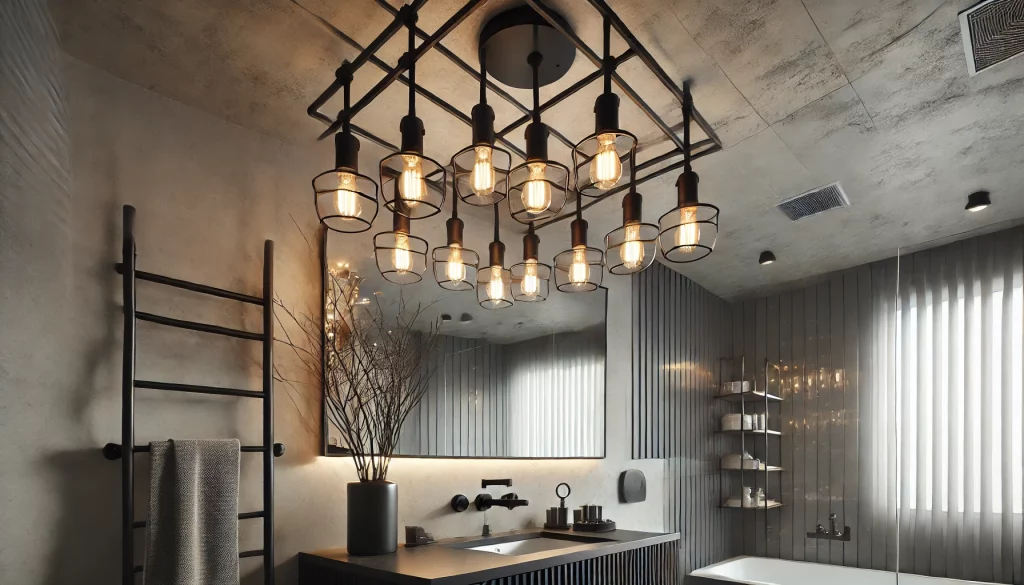 Bathroom With Industrial Chic Ideas Adds Urban Edge - 05