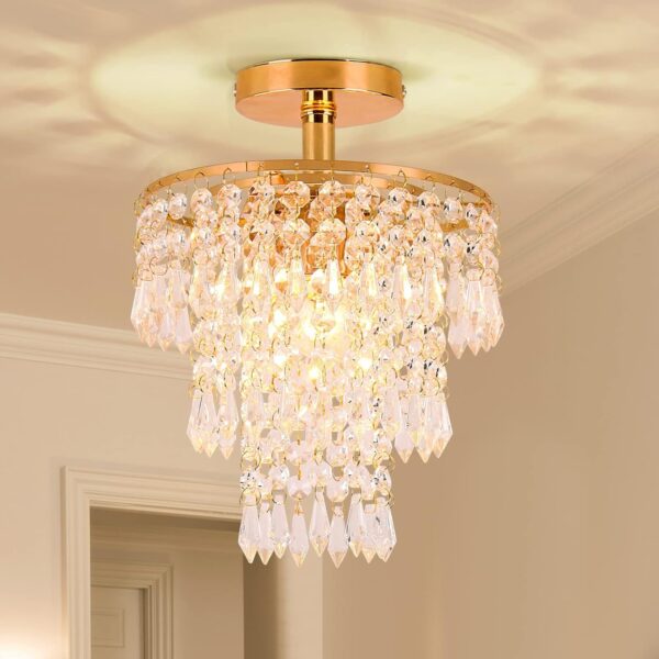 Crystal Chandelier with Beautiful Pendant Design