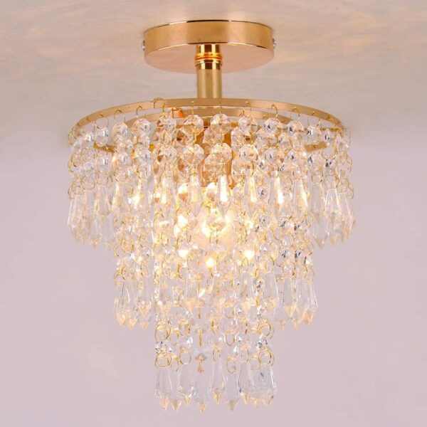 Crystal Chandelier with Beautiful Pendant Design - Image 9