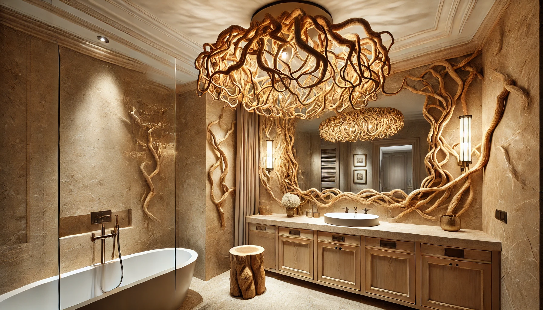 Elevate Your Bathroom With Stunning Modern Chandelier Ideas - 01