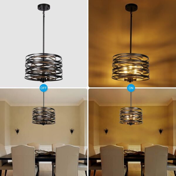 Industrial Light Fixture Stylish Durable Design - Image 6