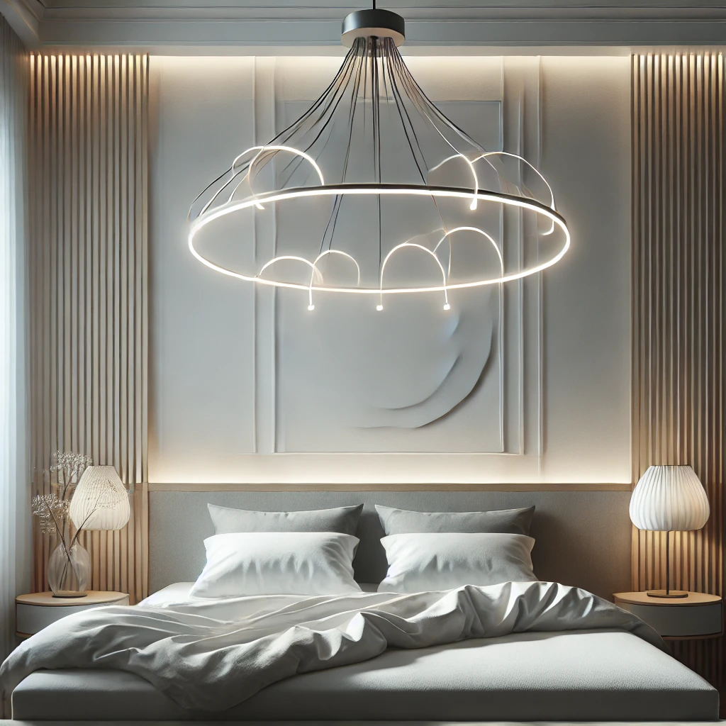 Minimalist Chandeliers For Bedrooms Ideas - 03