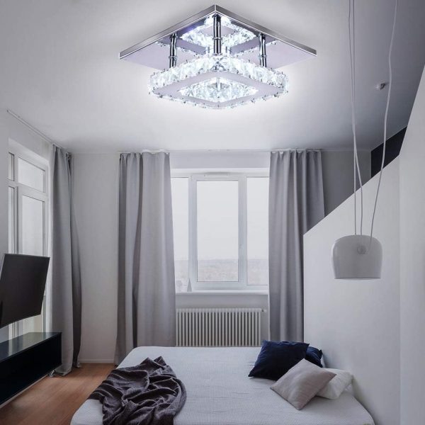 Modern Mini Crystal Chandelier for LED Ceiling Lighting 3