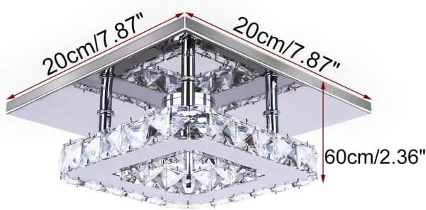 Modern Mini Crystal Chandelier for LED Ceiling Lighting 6