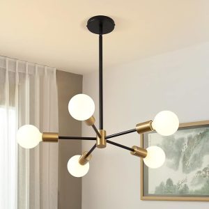 Stylish Mid-Century Sputnik Ceiling Light Fixture for Kitchens 10